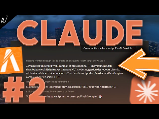 I CREATED a FiveM SCRIPT with CLAUDE AI! The result is insane... #2