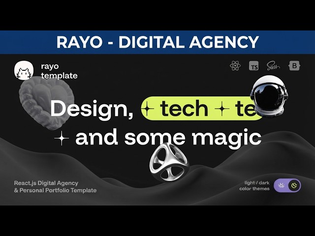 Rayo ReactJs Template – Platform Review for WordPress Creative Portfolios