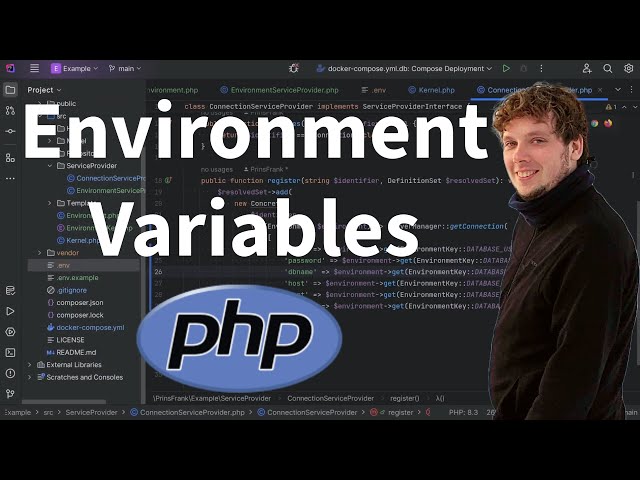 Environment Variables - Intro into modern PHP development