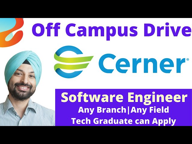 CERNER Hiring Software Engineer