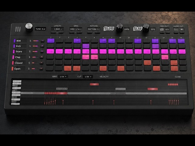 TrapMan sequencer plugin
