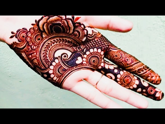 Mehndi Trick||Easy trick to make beautifull design aDesign#mehndi #easymehndi #youtubeshorts