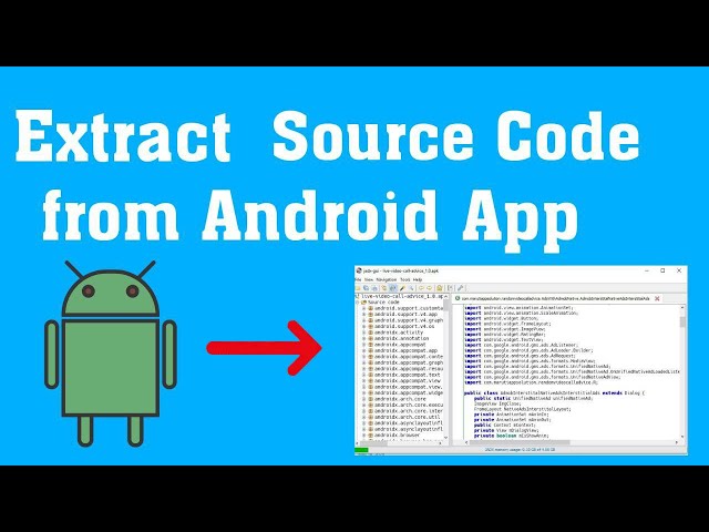 Get Source Code From apk file | Decompile Android Application part - 1