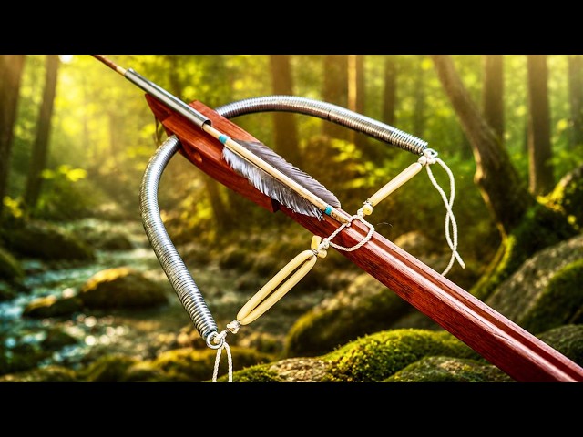 DIY Spring Crossbow: Full Build Process