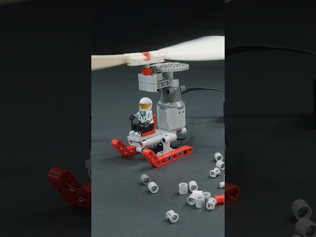 Testing Lego Helicopter - Model Mx1 - Lego Technic #lego #legotechnic
