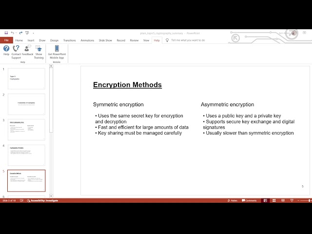 Topic 5: Cryptography (SMT Program 2026)