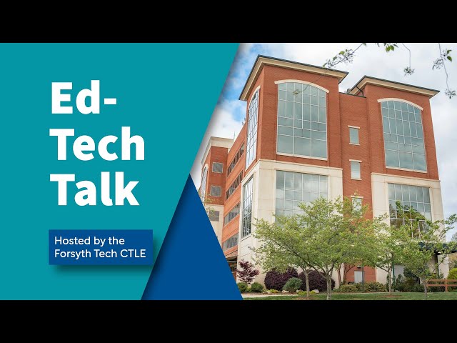 Ed-Tech Talk | Ep. 5 | Accessibility in Higher Education