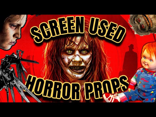 Screen Used Horror Movie Props pt. 2! | The Exorcist, Edward Scissorhands, Critters, & More!