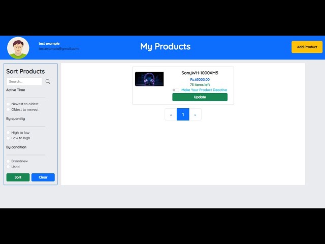 Web Project Task 15 | Design a Responsive Seller’s Store Page | Java Institute | 1st Year