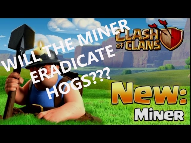 NEW MINER TROOP COULD ERADICATE HOGS