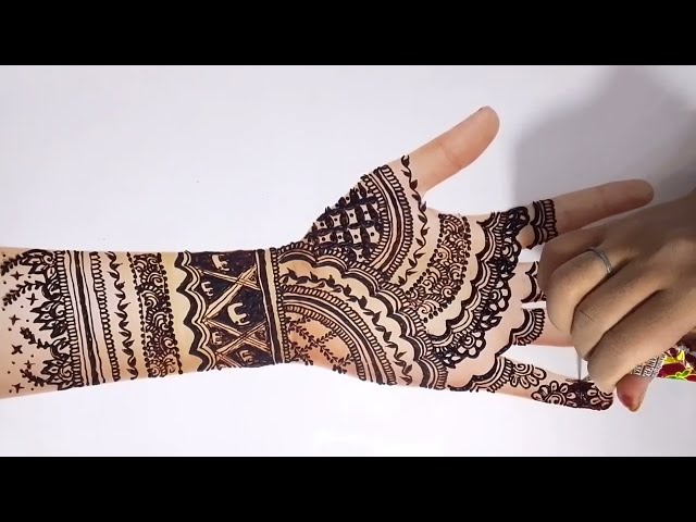 Front Hand Bridal Mehndi: This Changed Everything! 🥰 | Mehandi  design