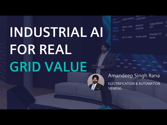 From Grid Operations to Asset Management: Deploying AI in Industrial Electrification