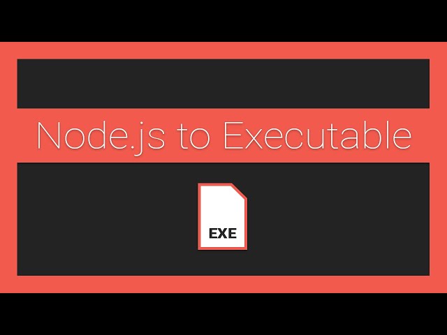 How to Compile your Node.js Application into an Executable Using Nexe for Windows, Linux, and OS X