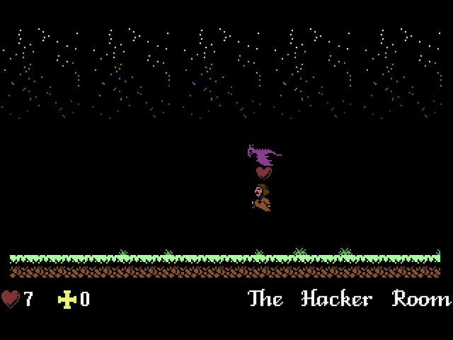 L´Abbaye des Morts - Secret Area - C64