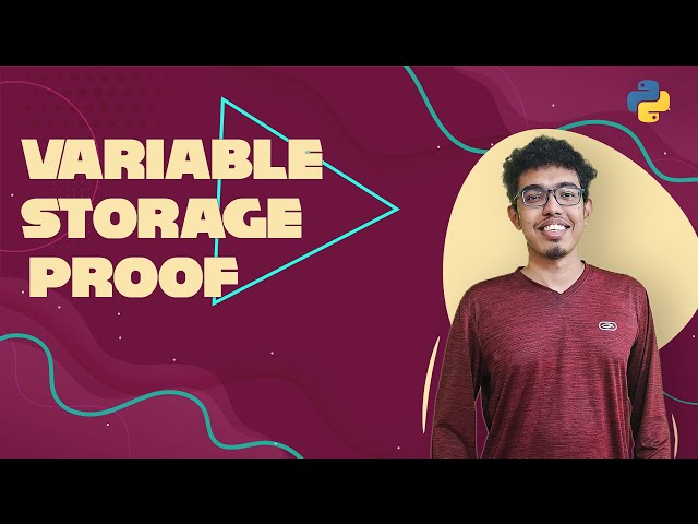 6. Variable Storage Proof |  Python  Malayalam Tutorial