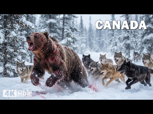 WILD CANADA | The Great Predators That Dominate the Frozen Kingdom | Nature Animal Documentary