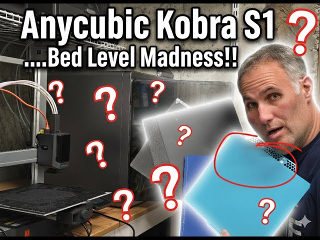 Anycubic Kobra S1 Build Plate MADNESS!!!