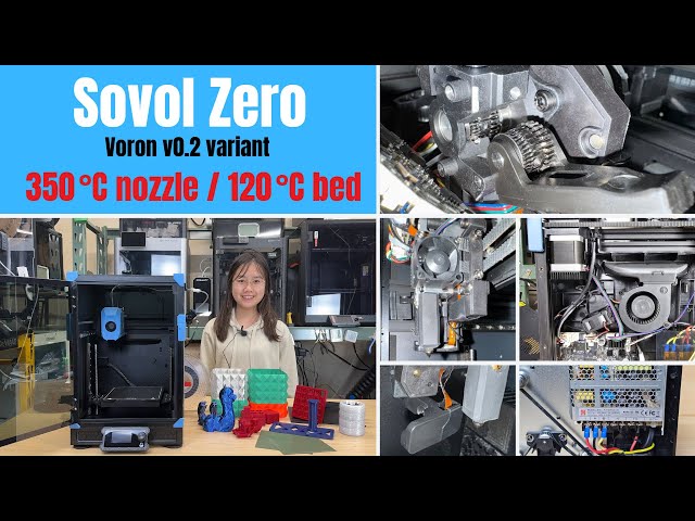 Análisis de la impresora 3D Sovol Zero: una impresora 3D preensamblada de la variante Voron V0.2 ...