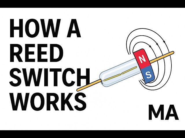 How a Reed Switch Works  Magnetic Sensor Explained with Real Examples