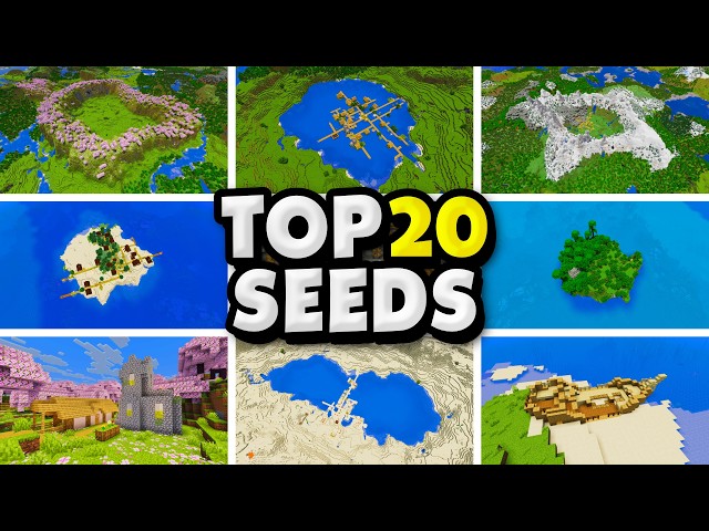 Top 20 NEW Minecraft 1.21.8 Seeds For You To Try Today!