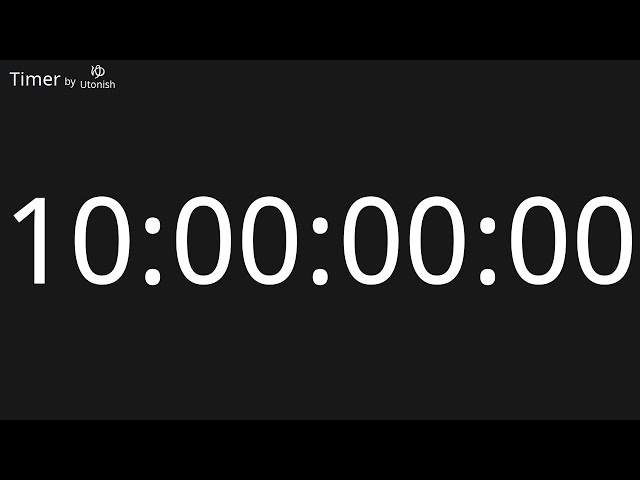 10 Day Countdown Timer
