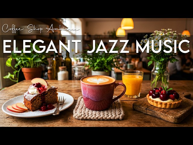 Elegant Jazz Music ☕ Bossa Nova background for Studying, Working & Relaxing