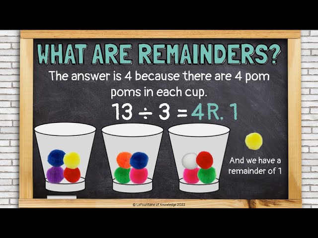 Basic Division with Remainders