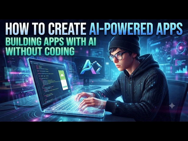 How to Create AI-Powered Apps Without Coding | Build Apps With AI Step-by-Step