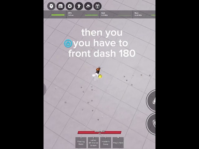 Oreo tech tutorial in tsb |#strongestbattlegrounds ￼