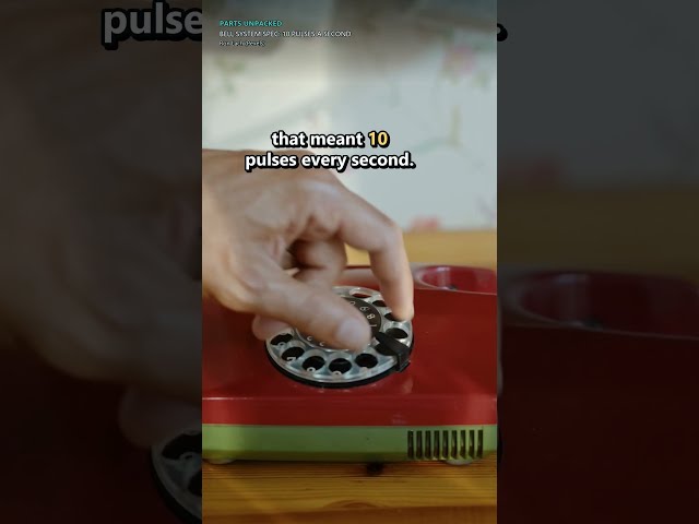 How Does a Rotary Phone Dial Send a Number?