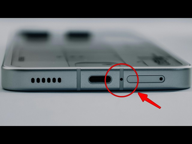 Why Does Your Phone Have a Tiny Hole? (It's Not a Reset Button)