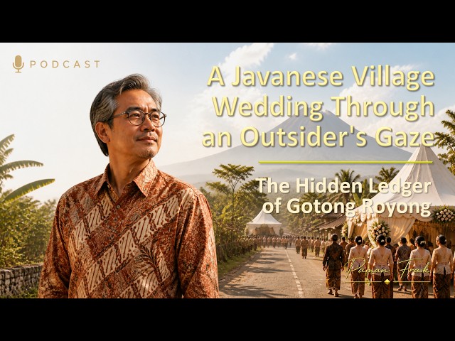 【Podcast】The Hidden Ledger of Gotong Royong: A Javanese Village Wedding Through an Outsider's Gaze