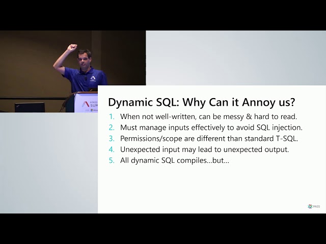 Dynamic SQL: Writing Efficient Queries on the Fly - Edward Pollack