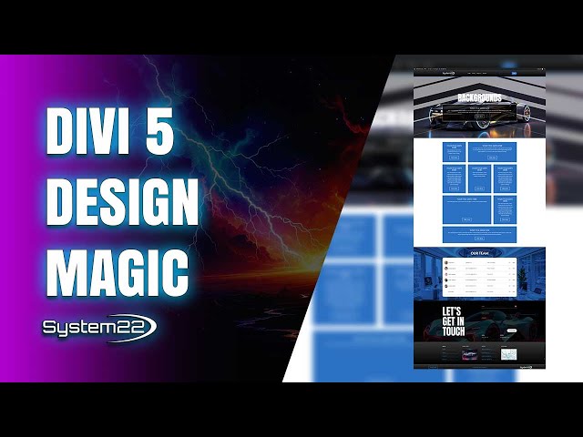 Divi 5 Background Masterclass – Colors, Gradients, Masks & Videos