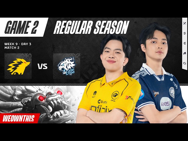 ONIC vs EVOS | Regular Season Week 9 Day 3| Game 2 | #MPLIDS17
