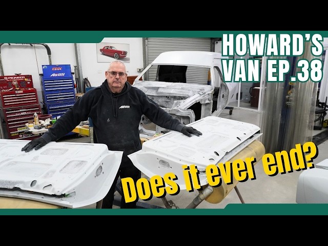 Achieve high-quality finish, blocking out doors & part prep on XC Panel Van Resto | Magnum Force