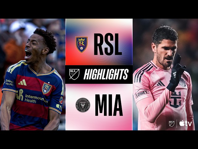 Real Salt Lake vs. Inter Miami CF | Resumen completo del partido | ¡Golazo de Luis Suárez!
