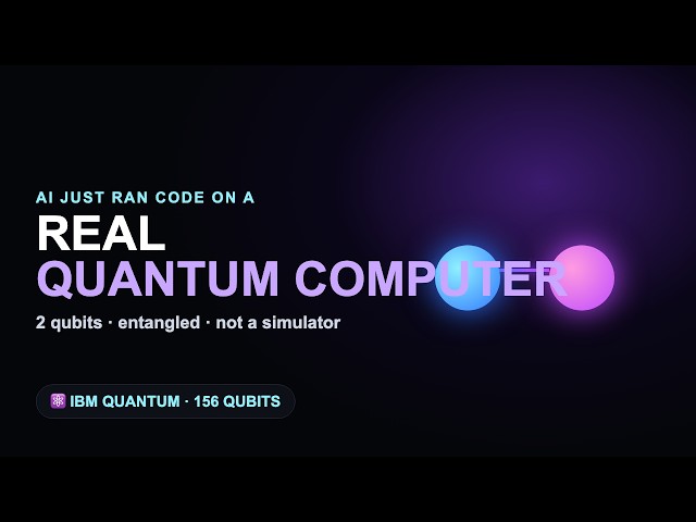 AI Ran Code on a REAL Quantum Computer (IBM Quantum, 156 Qubits)