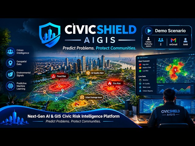 🚨 **CIVICSHIELD AIGIS — Predict Problems. Protect Communities
