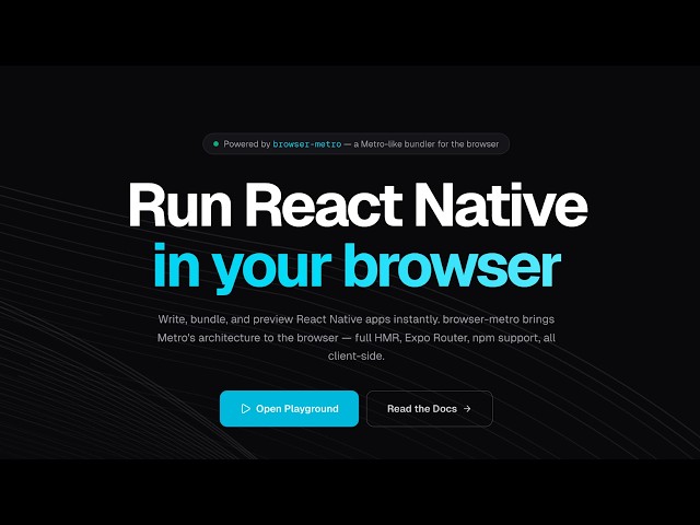 Introducing reactnative.run | 🚨 Open-Source