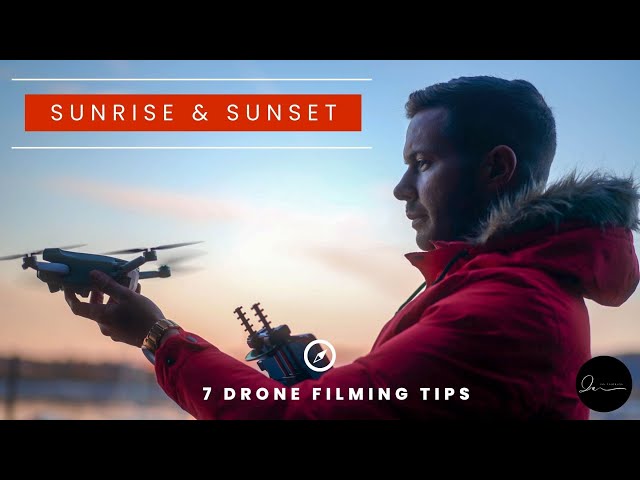 7 TIPS for SUNRISE & SUNSET DRONE CINEMATOGRAPHY // with drones such as the DJI MINI 3 PRO, MINI 2