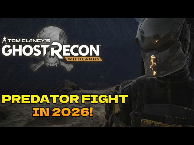 FIGHTING THE PREDATOR IN 2026 WILDLANDS! | Ghost Recon Wildlands Predator Mission (2026 60 FPS4K)