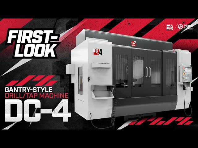 Haas DC-40/40 High-speed Drill Center First Look! - Haas Automation, Inc.