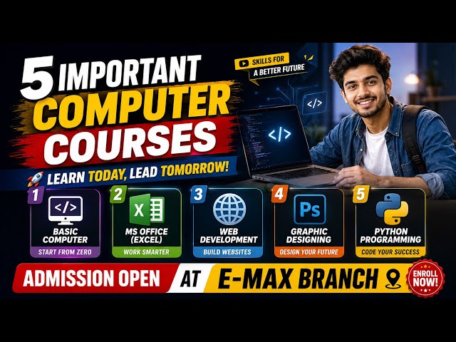 Top 5 Most In-Demand Computer Courses in 2026-2027 | Best Career & High Salary Computer Courses