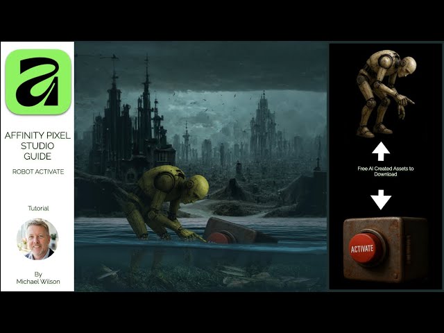 Compositing in Affinity 3 Tutorial (Robot Activate)