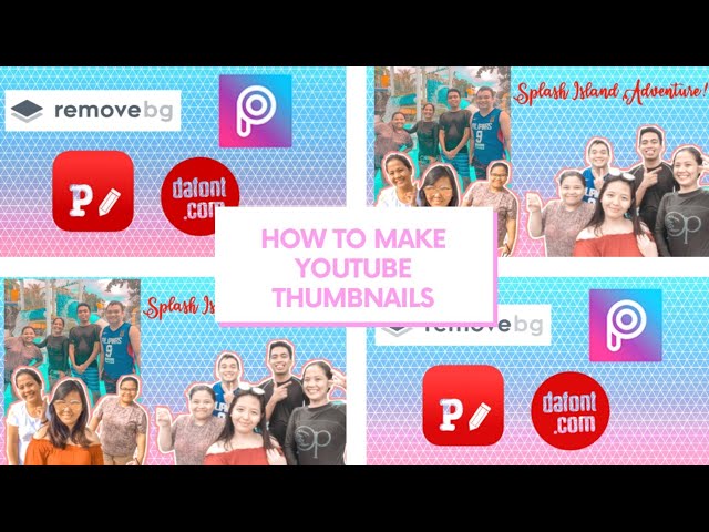 How to Make Youtube Thumbnails Using Android Phone | Tutorial | Tagalog
