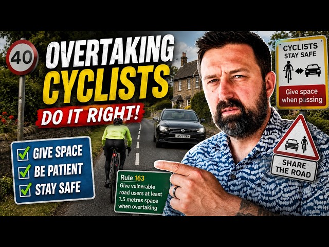 Overtaking Cyclists: Drivers Get This WRONG!