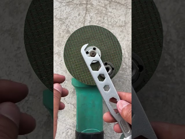 Angle grinder modified with pressure plate protective cover #HardwareTools #High-