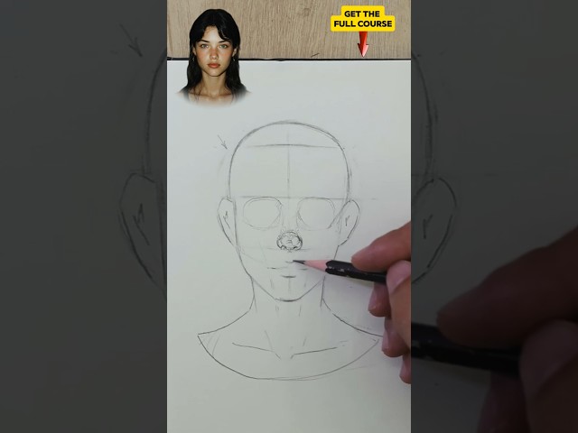 Draw Any Face With This Simple Loomis Trick