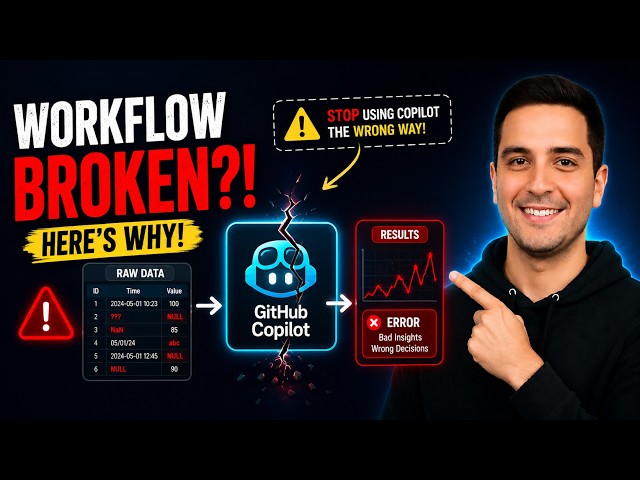 Your GitHub Copilot Data Workflow Is Broken (Here’s Why)